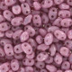 Matubo MiniDuo Beads 4x2.5mm Luster - metallic pink